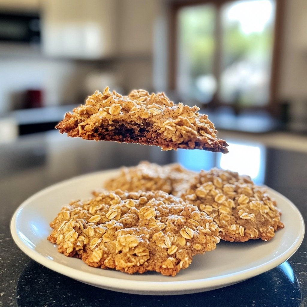 Haferflocken-Kekse mit Zimt