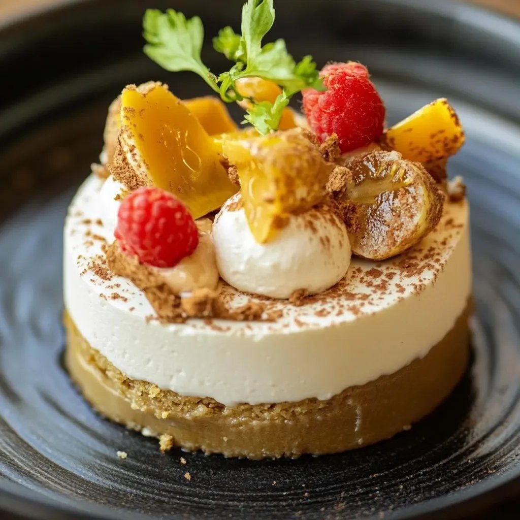 Lotus-Käsekuchen-Dessert