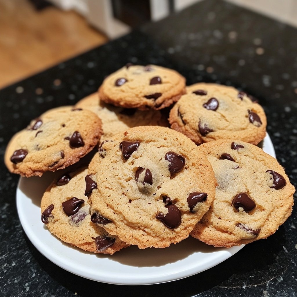 Amerikanische Chocolate Chip Cookies