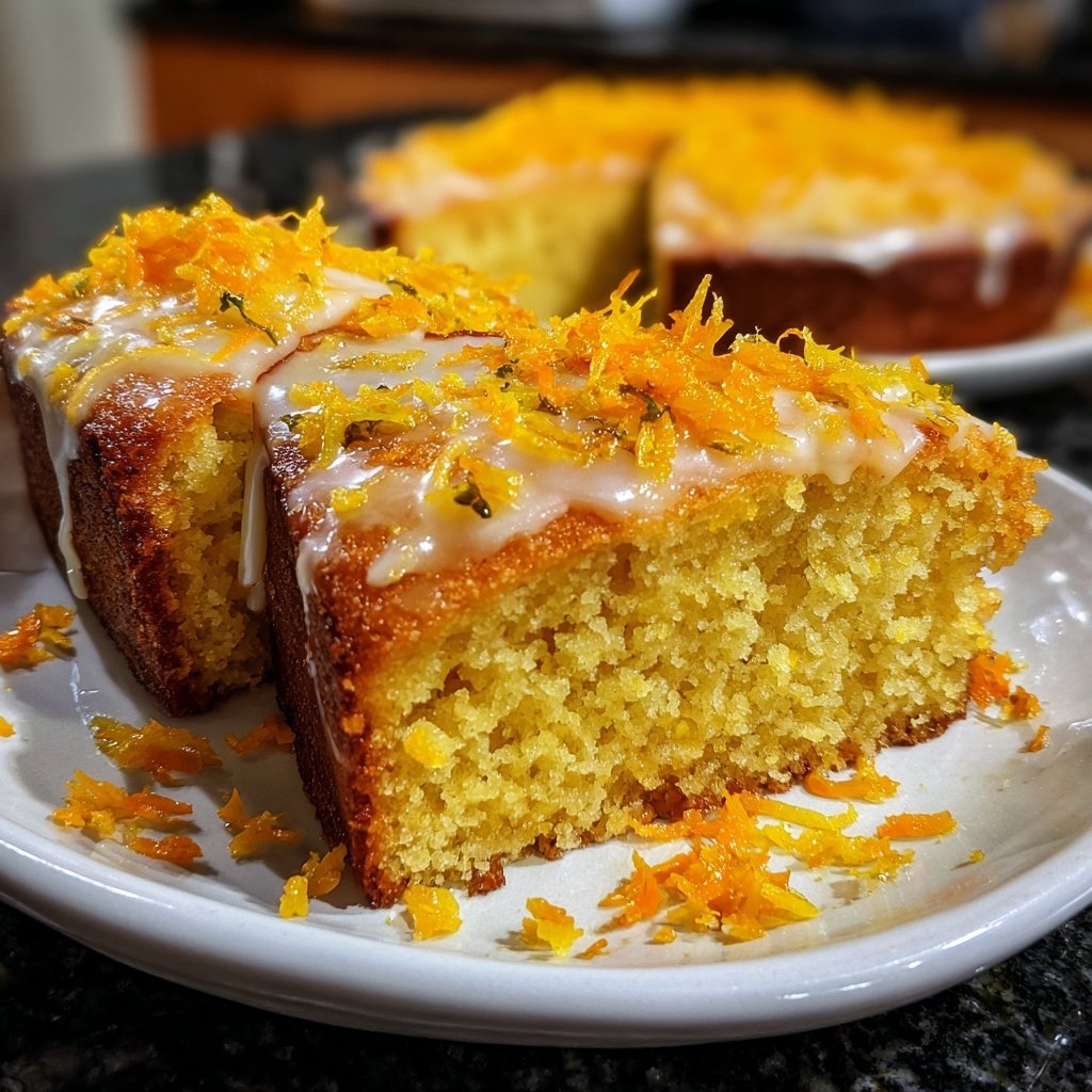 Karottenkuchen Mit Orange