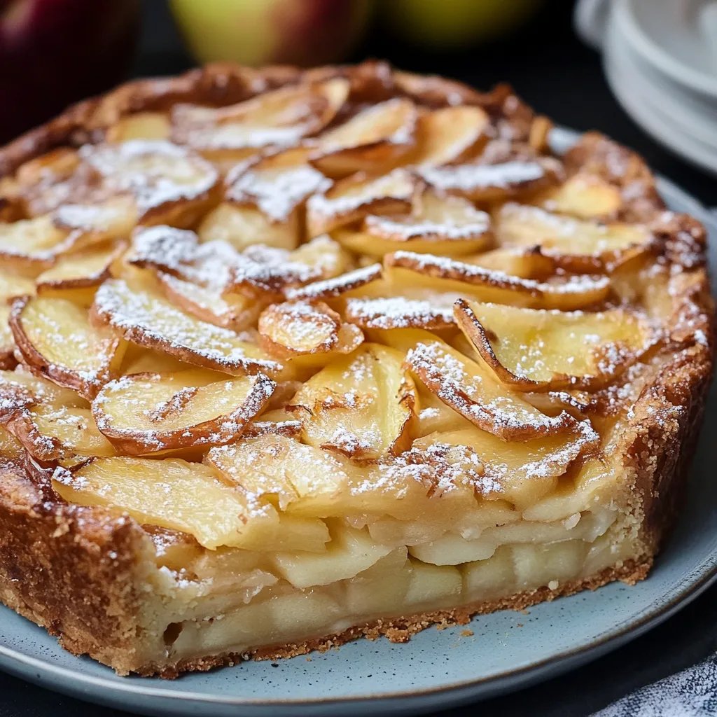 Unsichtbarer Apfelkuchen