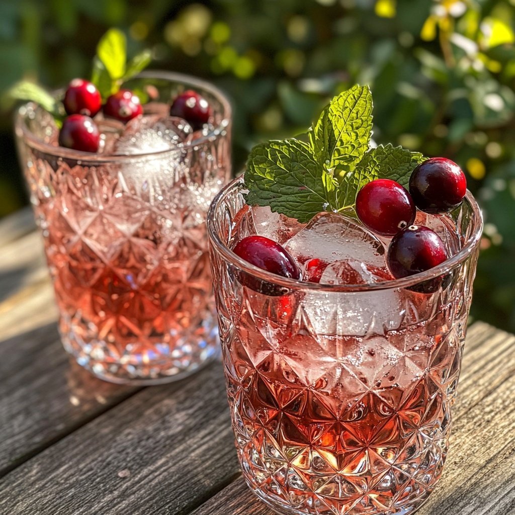 Cranberry-Spritz