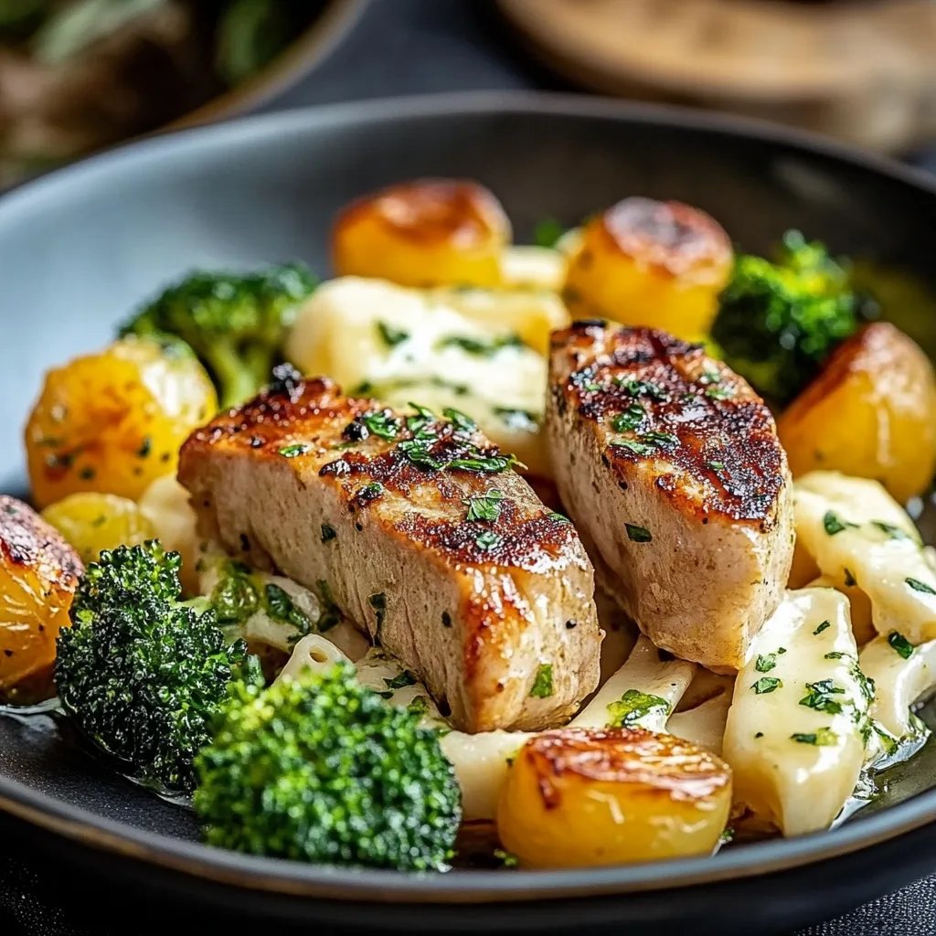 Hähnchen Brokkoli Auflauf