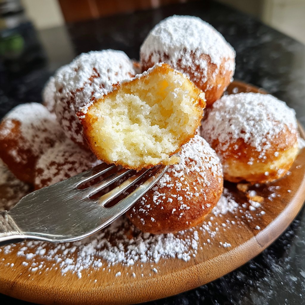 Quarkbällchen ohne Frittieren