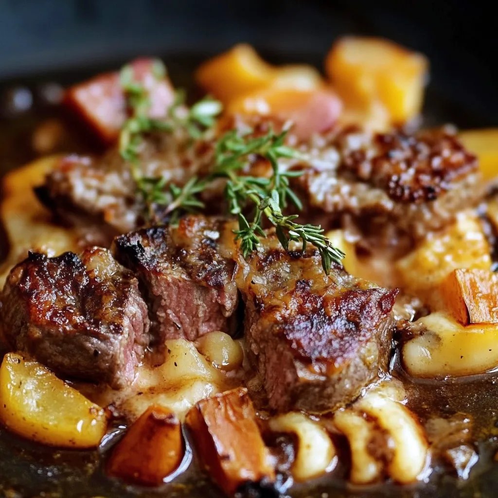 Kürbis-Hackfleisch-Auflauf