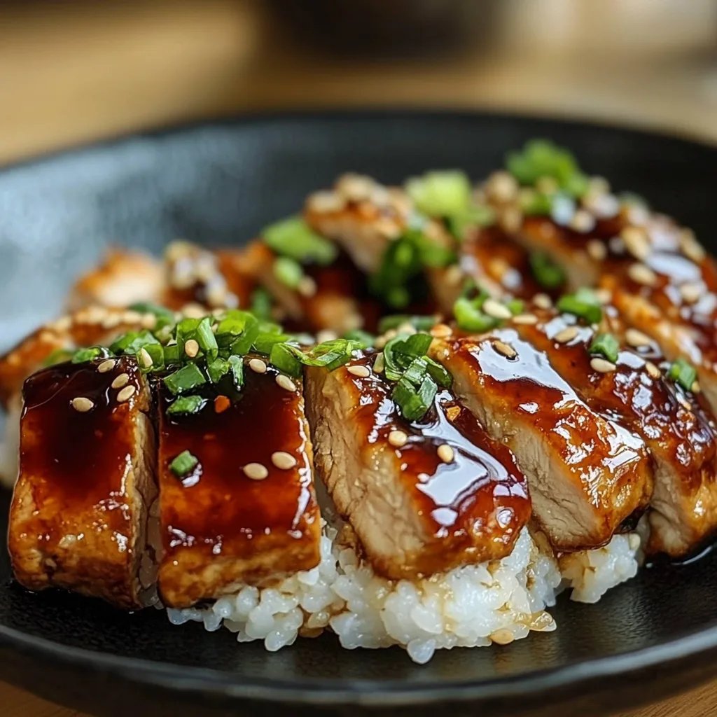 Hähnchengeschnetzeltes Teriyaki