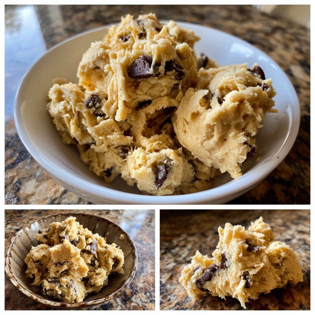 Cookie Dough ohne Zucker