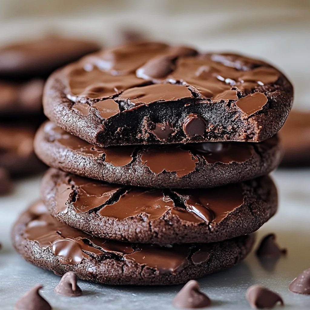 Doppelt Schokoladenkeks