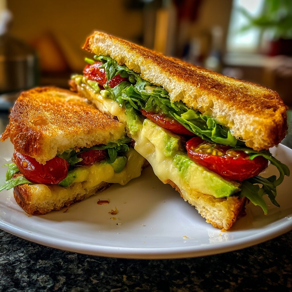 Herzförmige Sandwiches